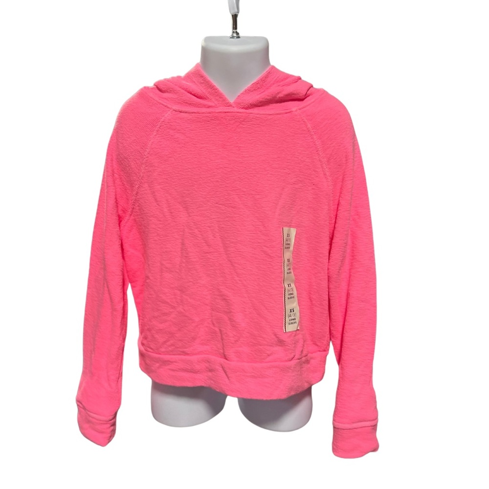 Cat & Jack - Girls' Pink Pullover Hoodie sweatshirt